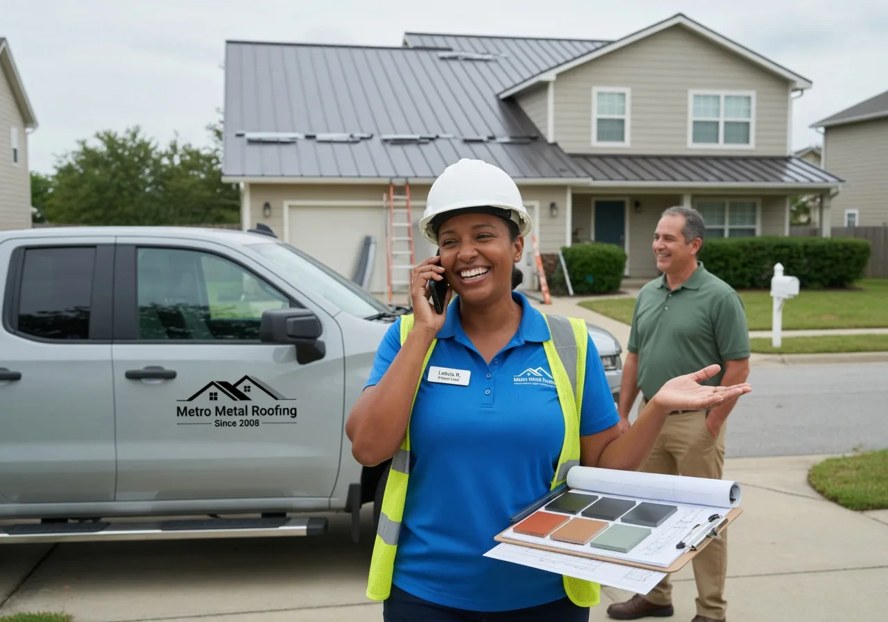 Storm Damage Metal Roof Repair in Van Horne, IA